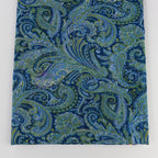 Blue Paisley Power Mesh
