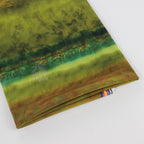 Floral Tie Dye Stripe Power Mesh