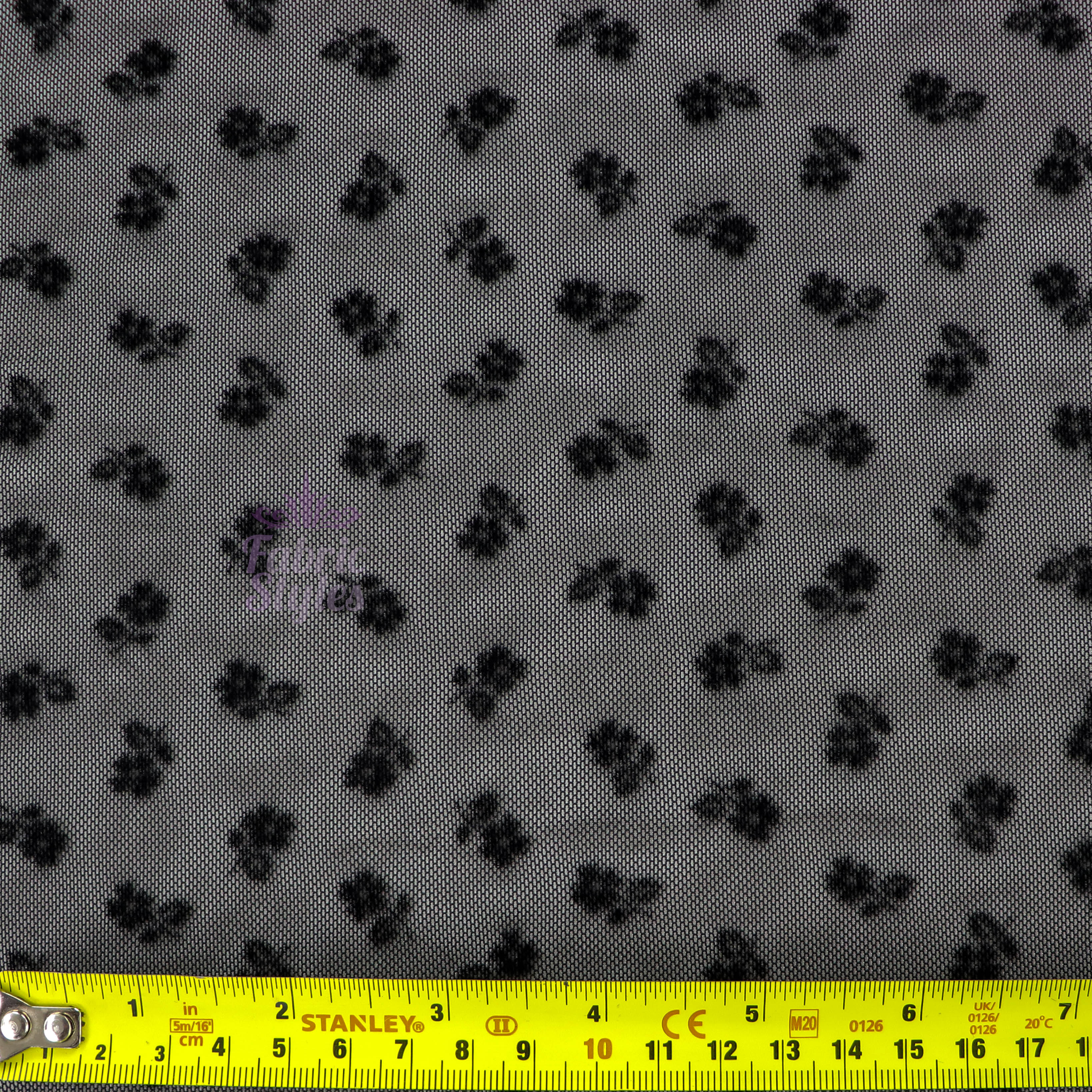 Ditsy Flock Power Mesh