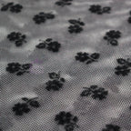 Ditsy Flock Power Mesh