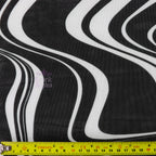 Black Swirl Power Mesh