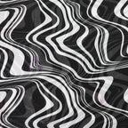 Black Swirl Power Mesh