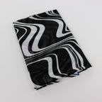 Black Swirl Power Mesh