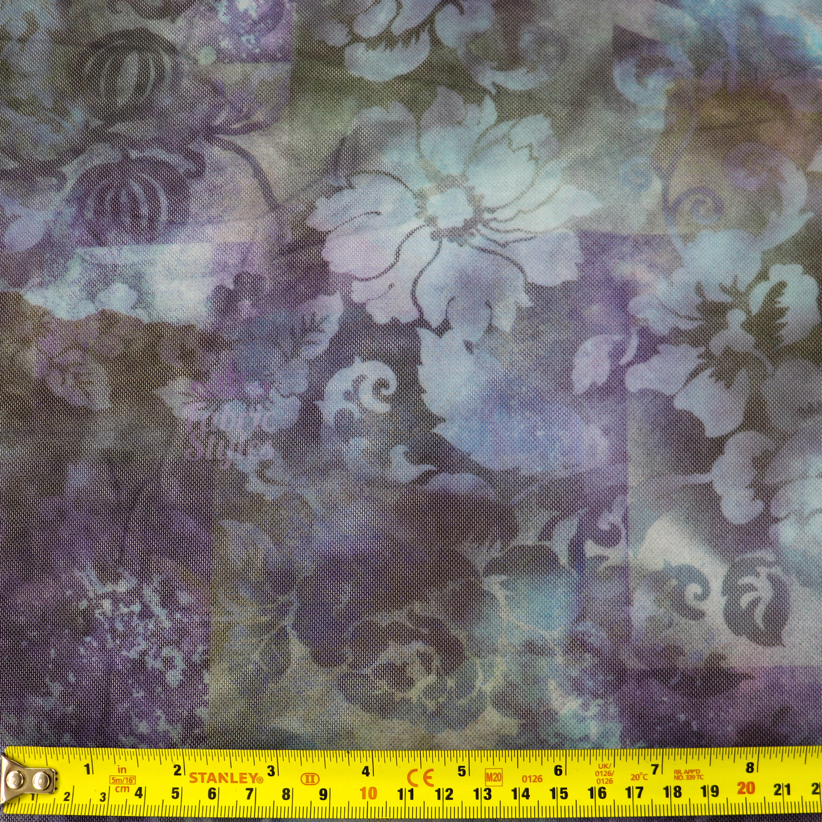 Abstract Floral Power Mesh