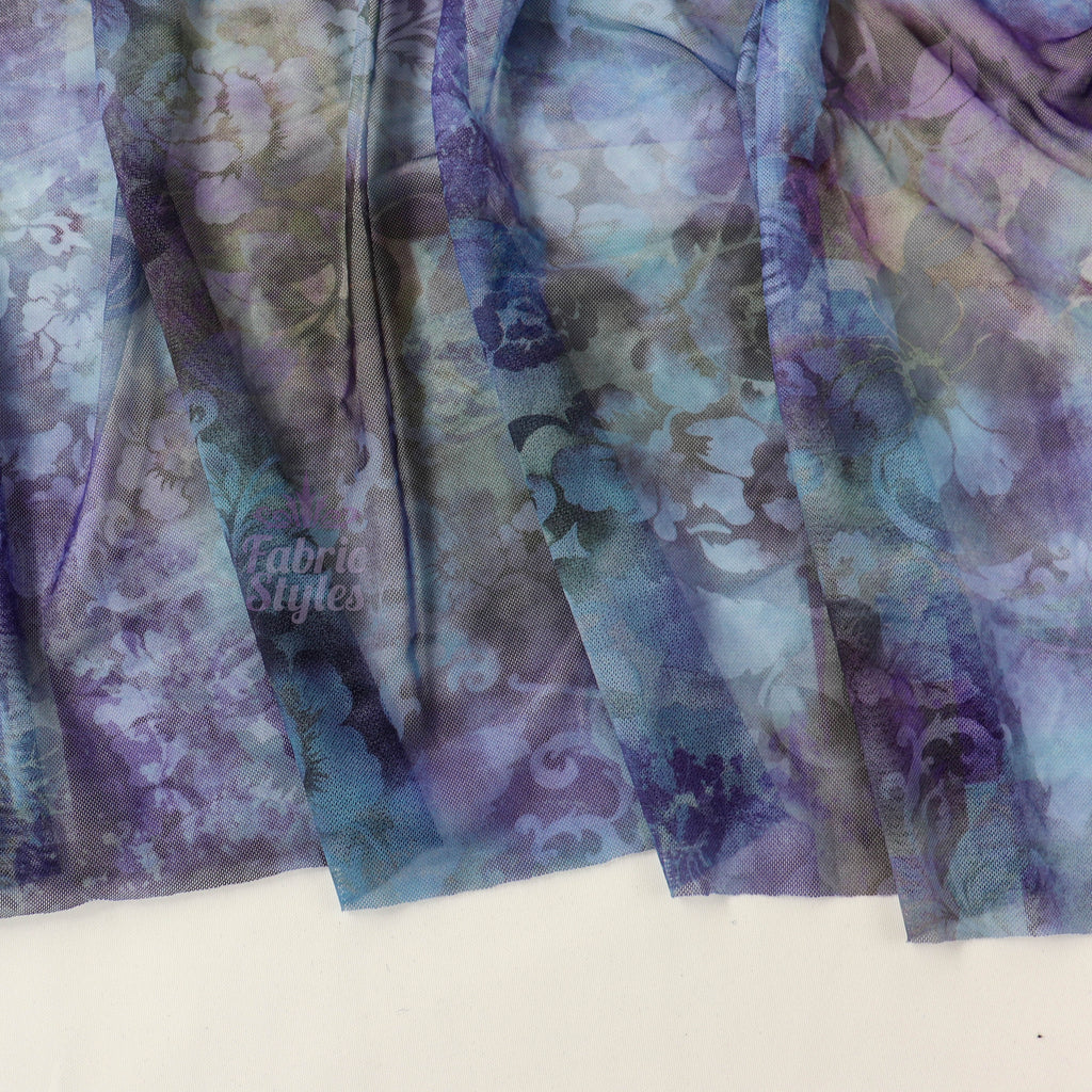 Abstract Floral Power Mesh
