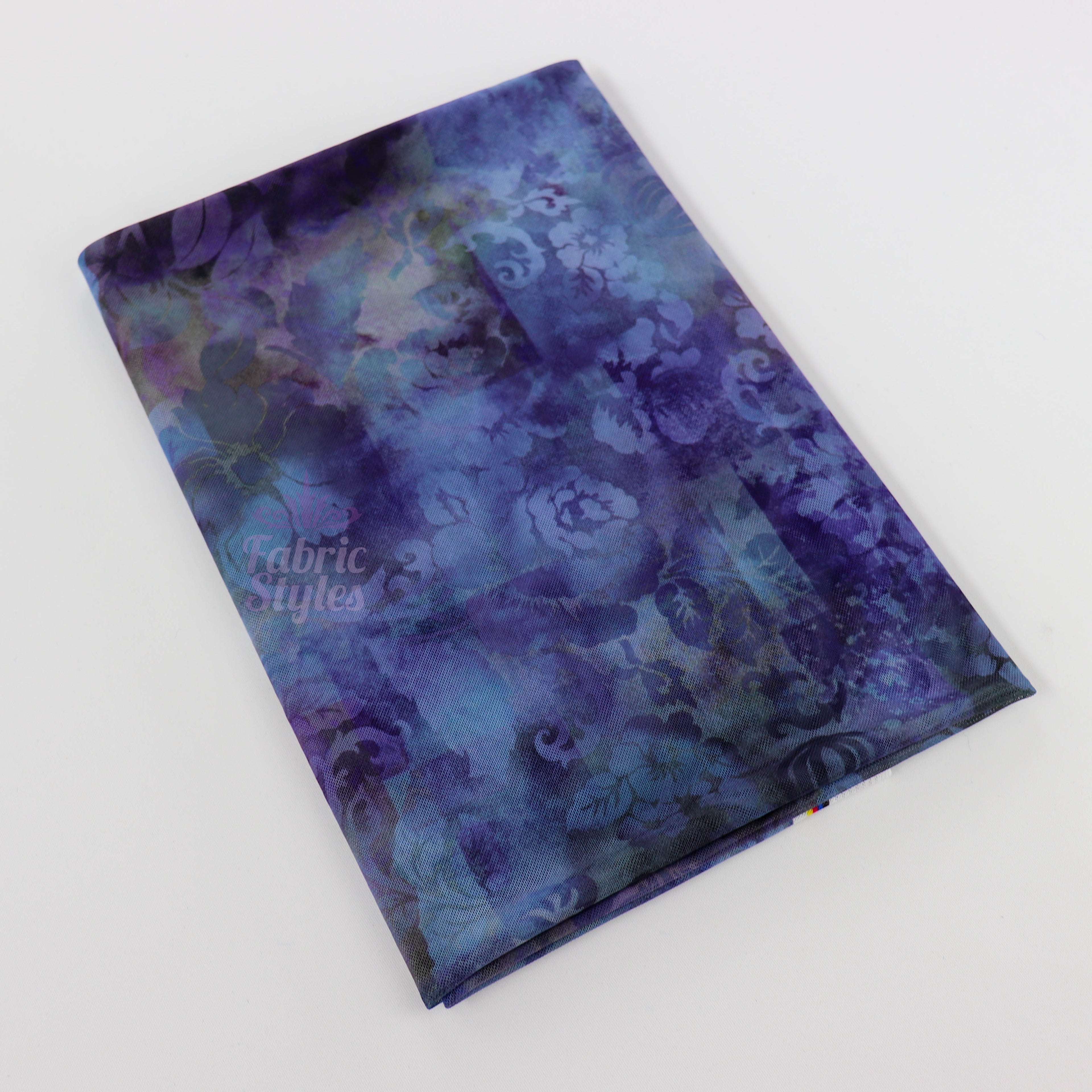 Abstract Floral Power Mesh