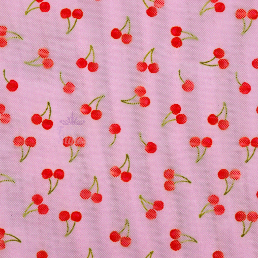Pink Cherries Power Mesh