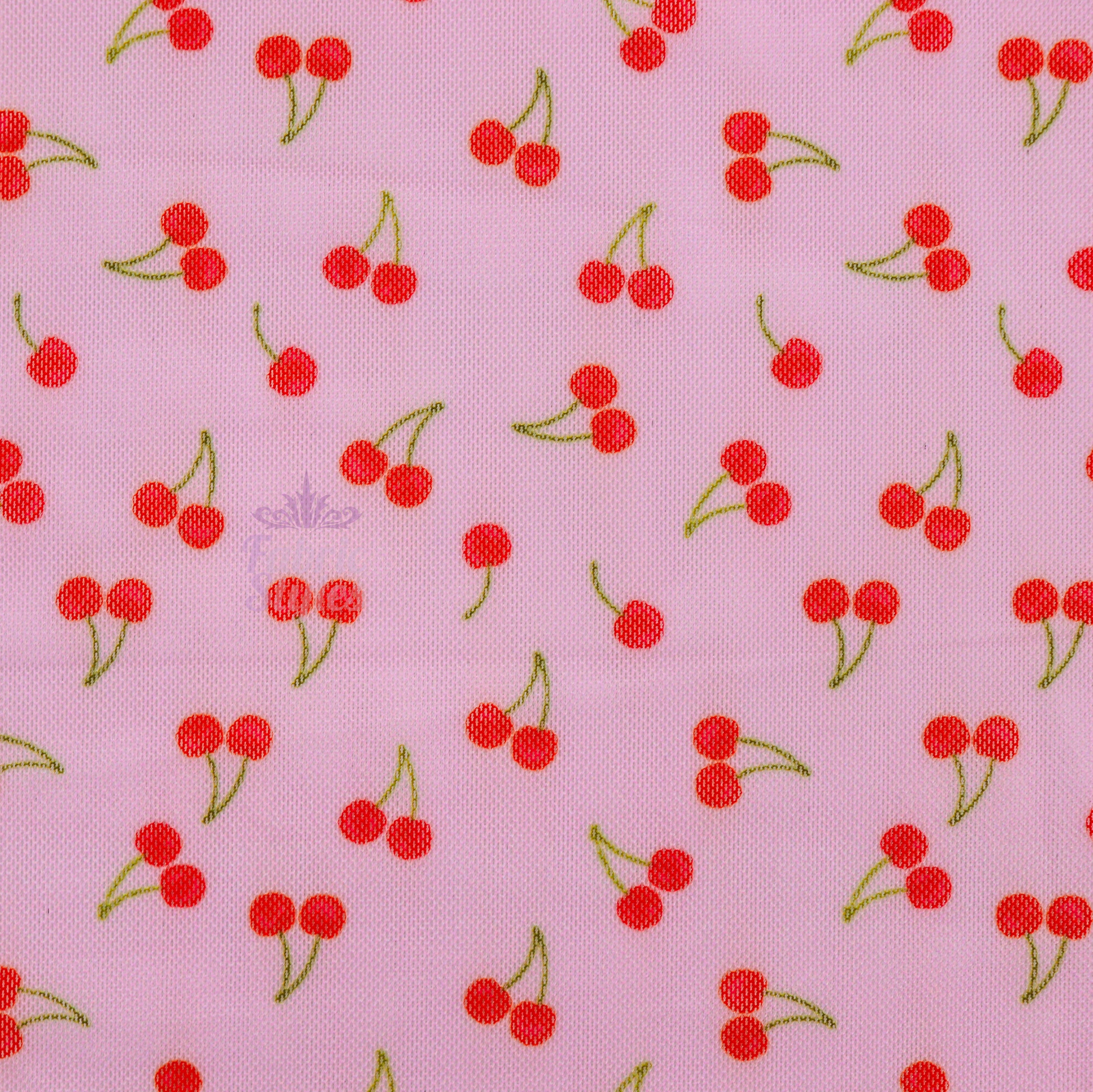 Pink Cherries Power Mesh
