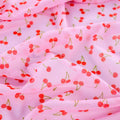 Pink Cherries Power Mesh