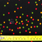 5mm Multi Polka Dot Viscose Elastane Fabric