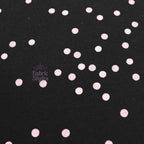 5mm Light Pink Polka Dot Viscose Elastane Fabric