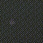 2mm White Gold Polka Dot Viscose Elastane Fabric