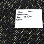 2mm White Gold Polka Dot Viscose Elastane Fabric