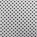 10mm Black White Polka Dot