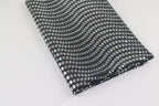 Shiny Silver Sequins Lurex Nylon Stretch Party Dress Fabric