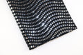 Shiny Silver Sequins Lurex Nylon Stretch Party Dress Fabric