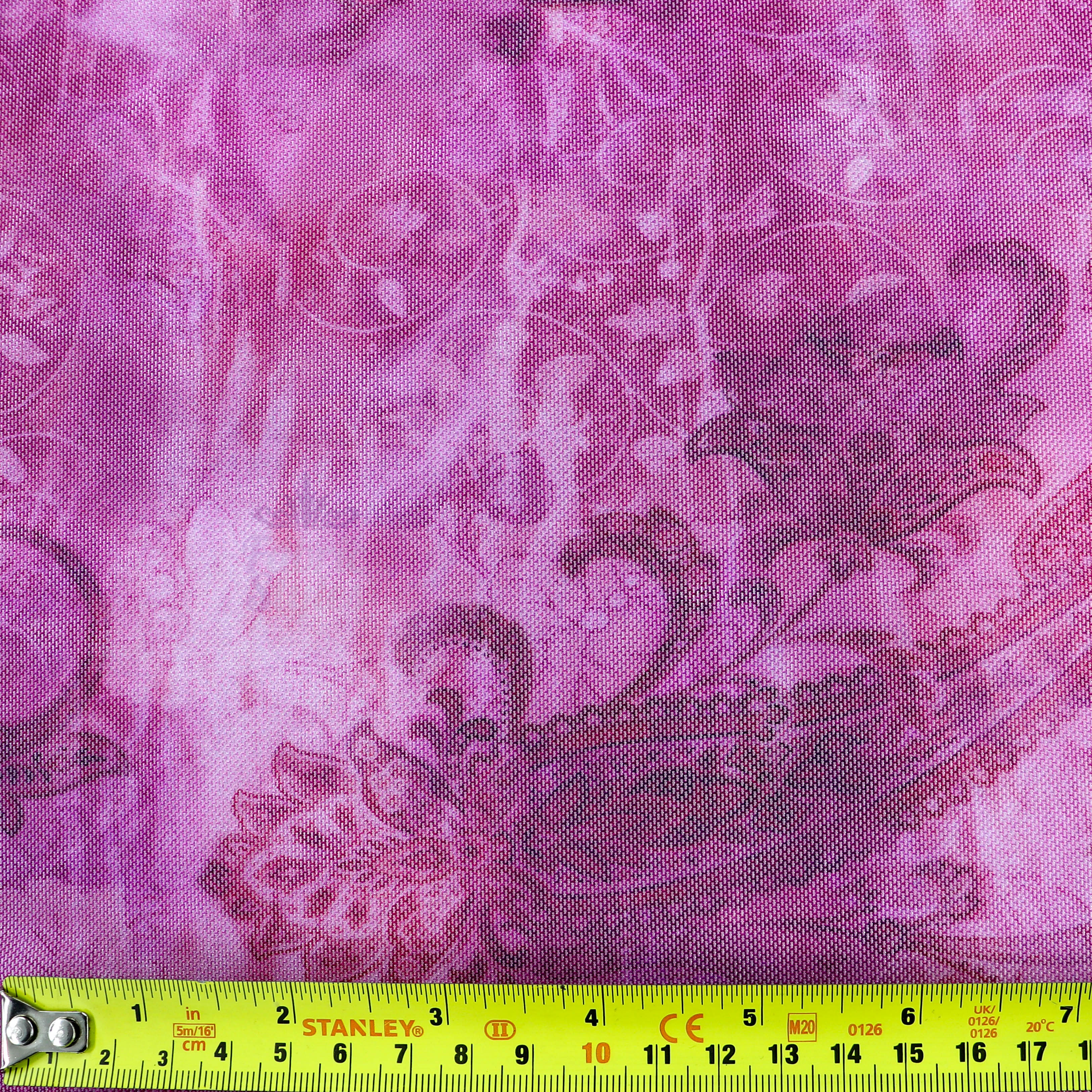 Pink Paisley Power Mesh