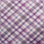 Purple Tartan Power Mesh