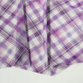 Purple Tartan Power Mesh
