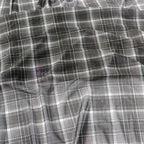 Olive Tartan Power Mesh