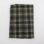 Olive Tartan Power Mesh