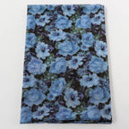 Blue Rose Floral Power Mesh