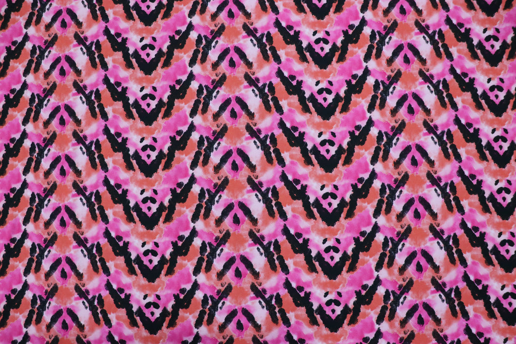 Pink Tie Dye Inkblot (13D)