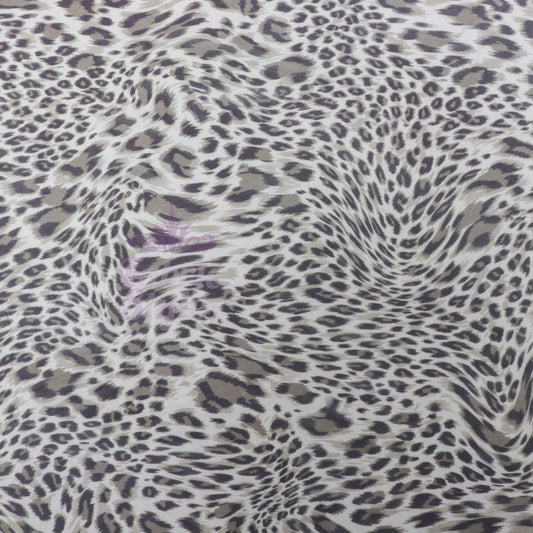 Leopard Power Mesh Fabric
