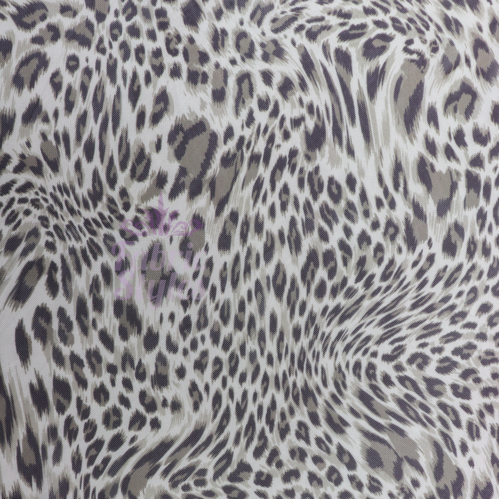 Leopard Power Mesh Fabric