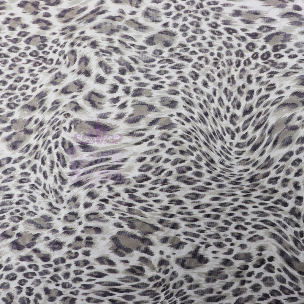Leopard Power Mesh Fabric