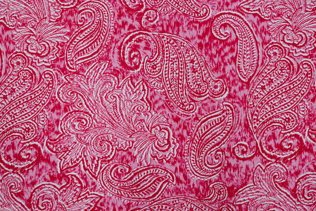 Pink Paisley Abstract (11D)