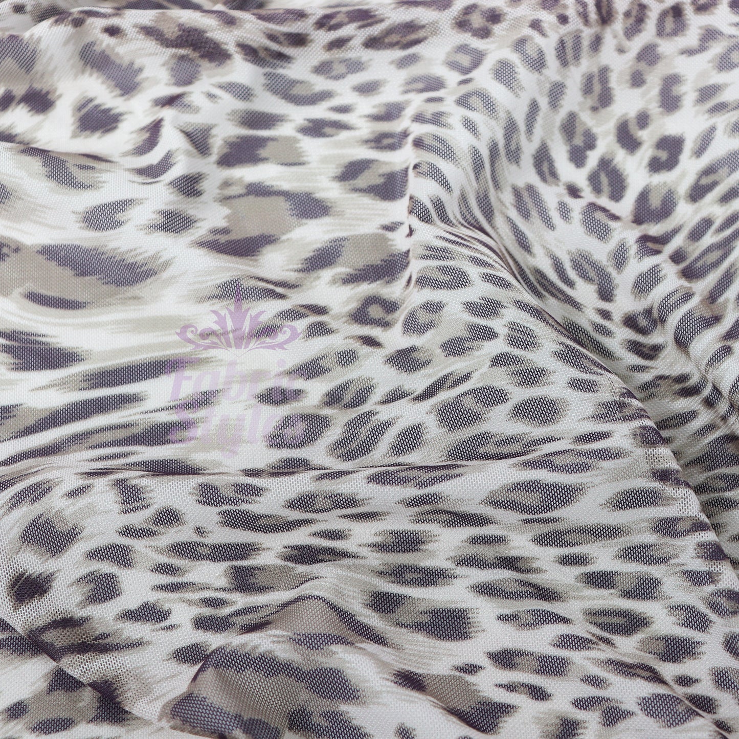 Leopard Power Mesh Fabric