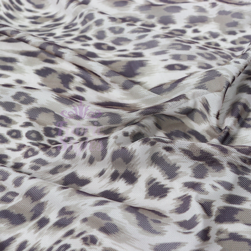 Leopard Power Mesh Fabric
