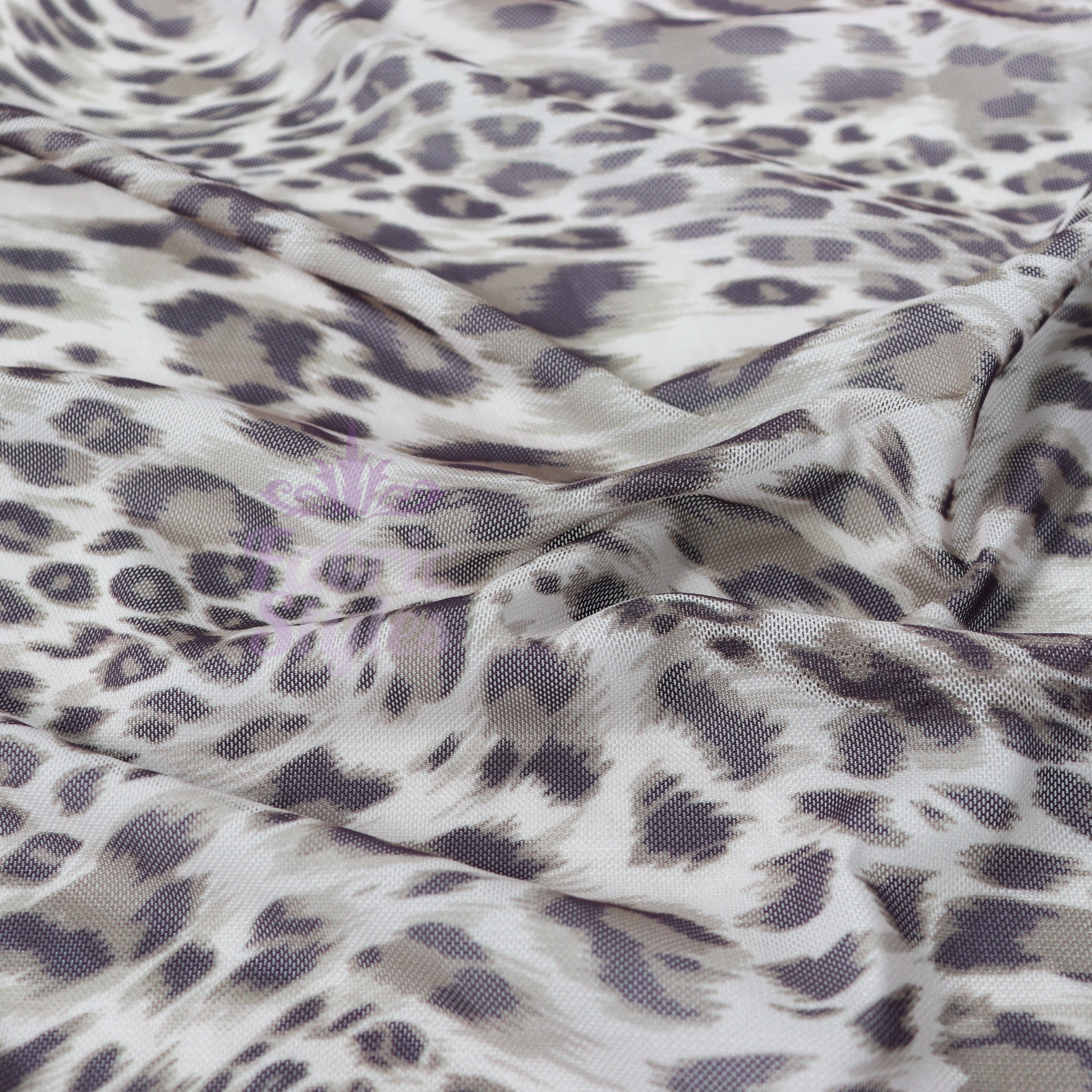 Leopard Power Mesh Fabric