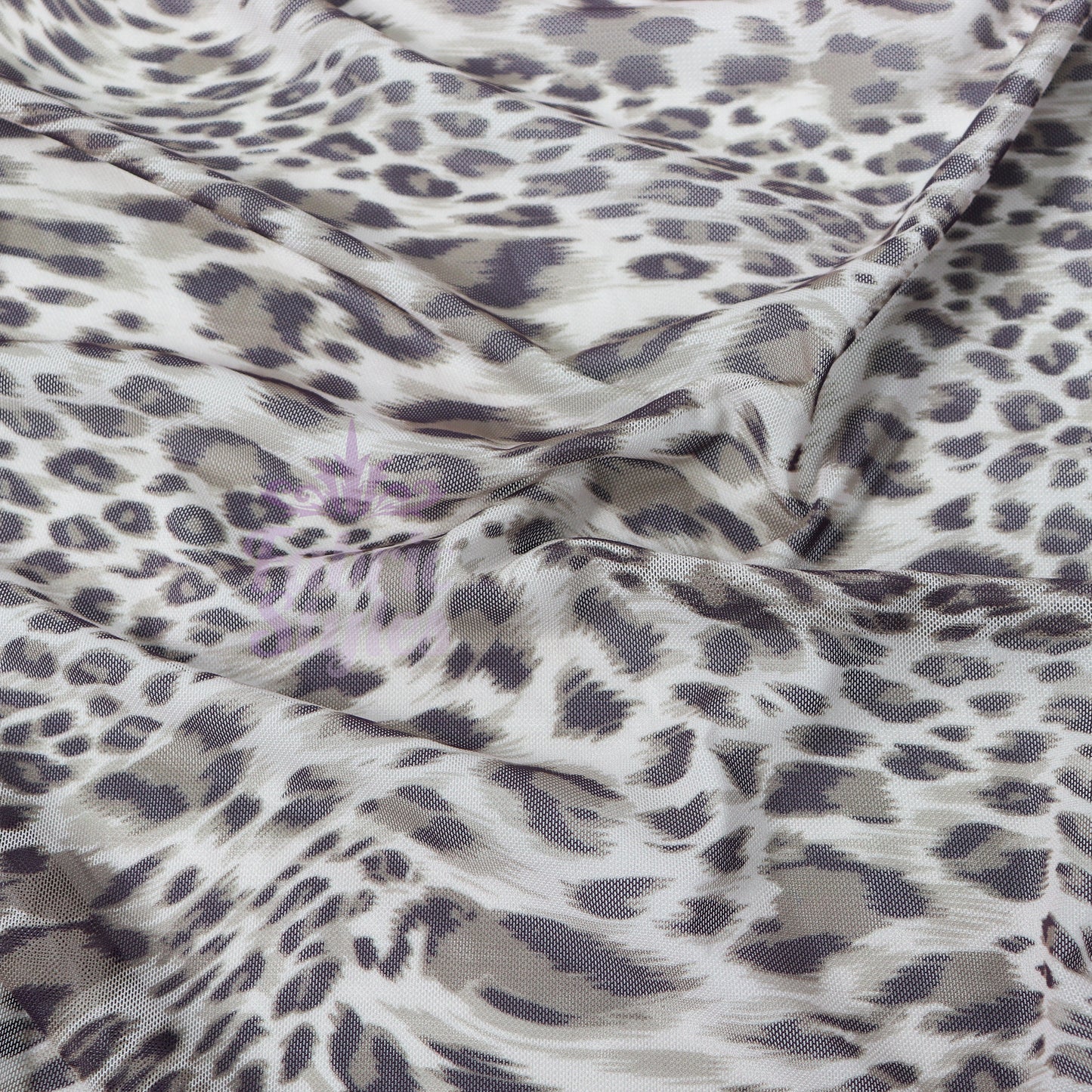 Leopard Power Mesh Fabric