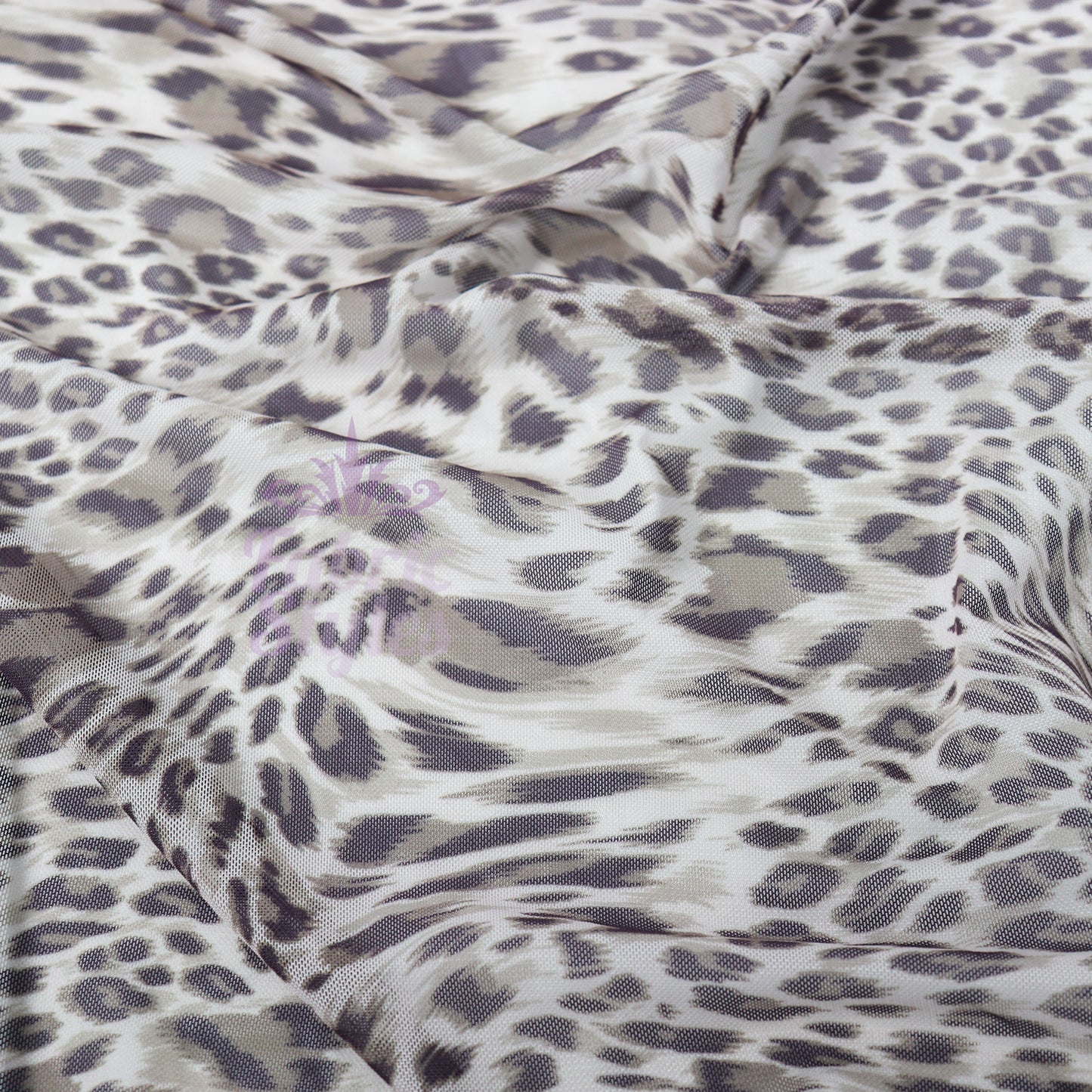 Leopard Power Mesh Fabric