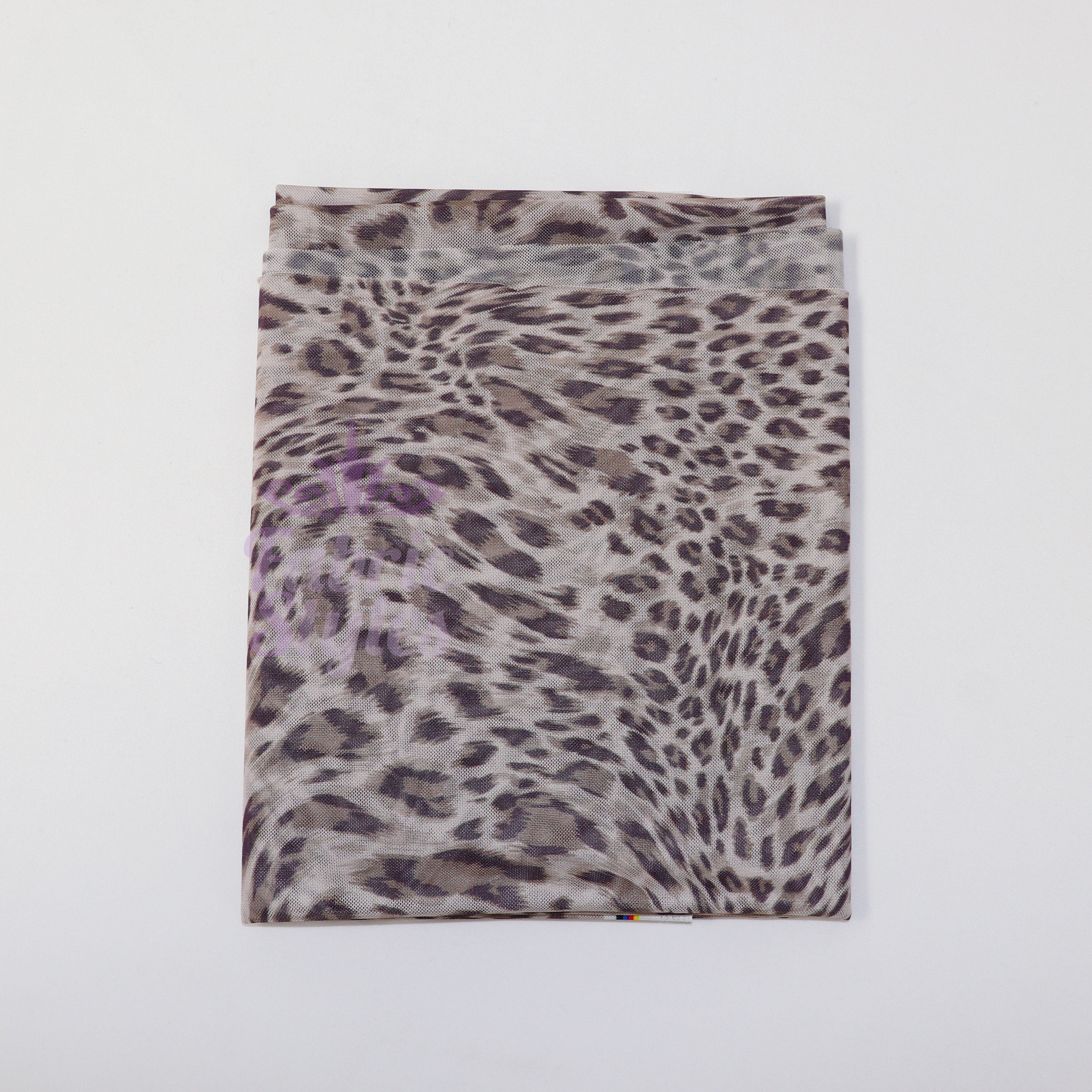 Leopard Power Mesh Fabric
