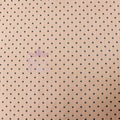 Nude Polka Dot Power Mesh Fabric