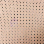 Nude Polka Dot Power Mesh Fabric