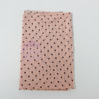 Nude Polka Dot Power Mesh Fabric