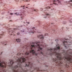 Abstract Kaleidoscope Purple Power Mesh Fabric