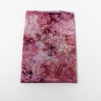 Abstract Kaleidoscope Purple Power Mesh Fabric