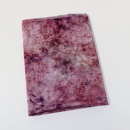 Abstract Kaleidoscope Purple Power Mesh Fabric