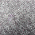 Purple Paisley Power Mesh Fabric