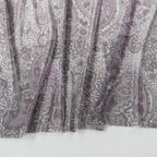 Purple Paisley Power Mesh Fabric