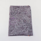 Purple Paisley Power Mesh Fabric