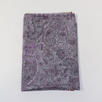 Purple Paisley Power Mesh Fabric