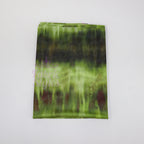 Green Black Tie Dye Paisley Power Mesh Fabric