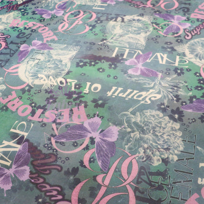 Love Moodboard Power Mesh Fabric