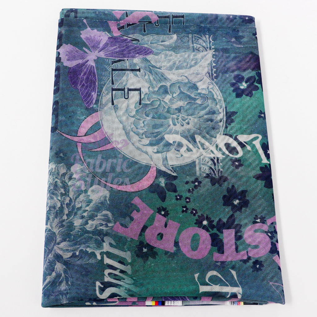 Love Moodboard Power Mesh Fabric